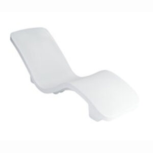White Rotomolded lounger