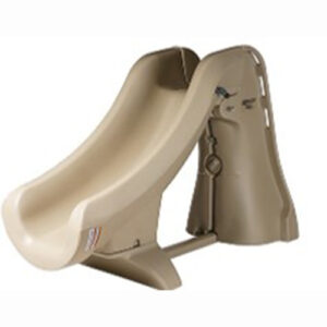 Taupe Slideaway Removeable Pool Slide