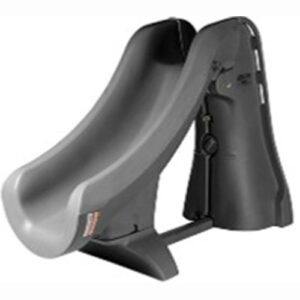 Grey  Slideaway Removeable Pool Slide