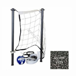 20' Silver Volleyball Net w/ Ball