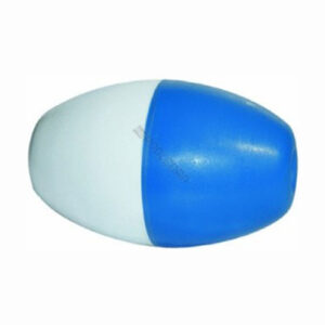 POOLSTYLE 5"X5" BLUE/WHITE ROPE FLOAT